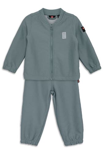 LEGO WEAR Set: Fleeceacke und Fleecehose petrol