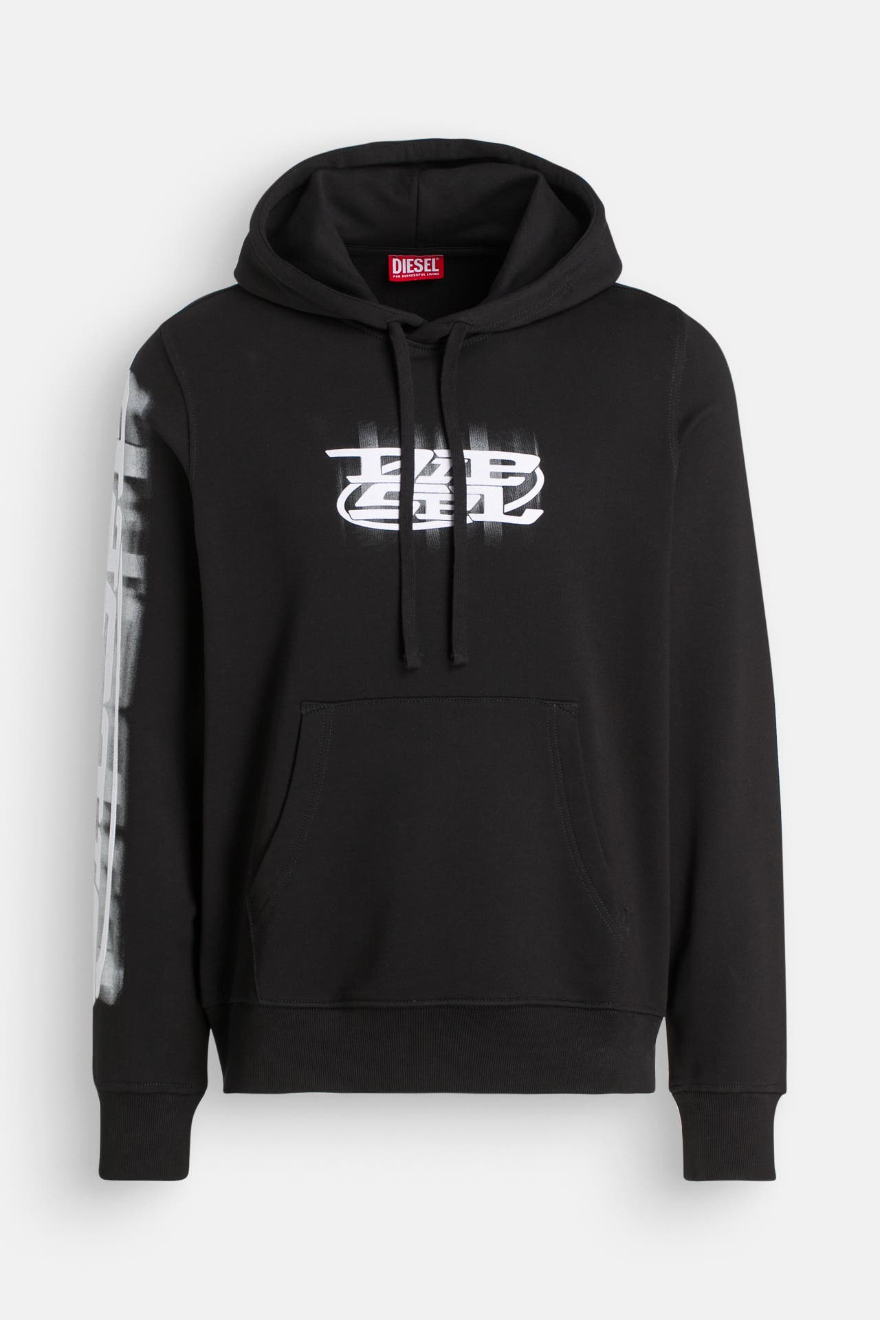 DIESEL Hoodie schwarz, Bild 1