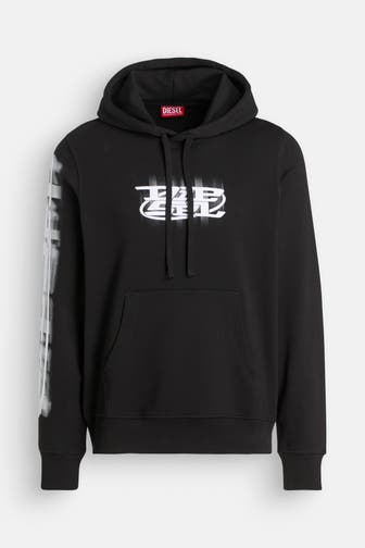DIESEL Hoodie schwarz