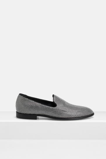 GIUSEPPE ZANOTTI Loafer silber