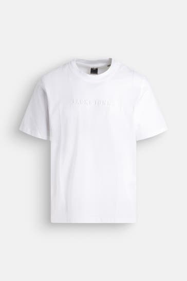JACK & JONES T-Shirt weiß