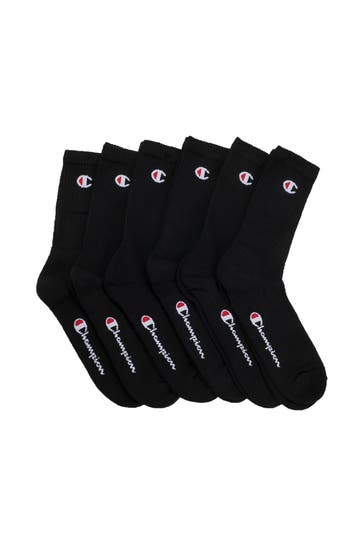 CHAMPION 6er-Pack Strümpfe schwarz