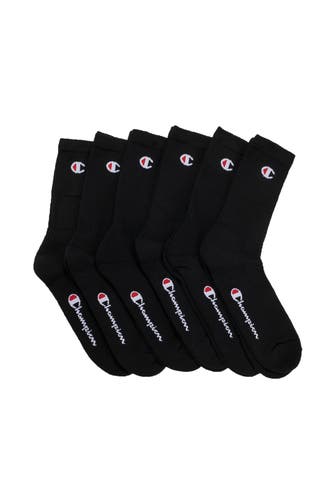 CHAMPION 6er-Pack Strümpfe schwarz