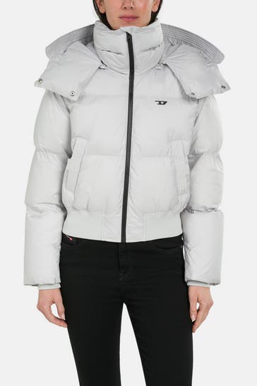 DIESEL Steppjacke 'W-Peyt' offwhite