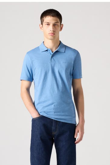 LEVI'S® Polo-Shirt himmelblau