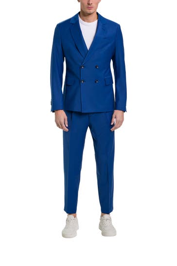 CINQUE Anzug 'Citwingo-Cigeno' royalblau