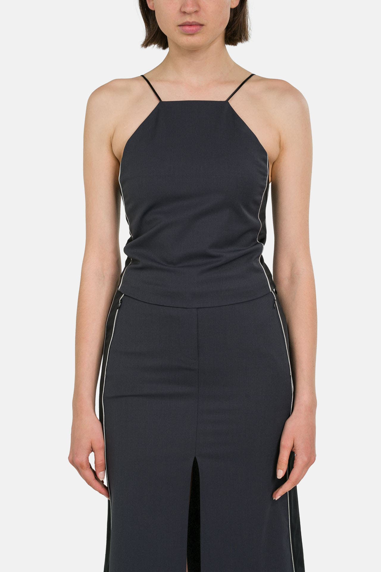 DIESEL Wollmix-Top 'Bety' anthrazit, Bild 1