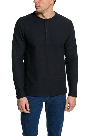 STRELLSON Langarmshirt 'Damian' navy