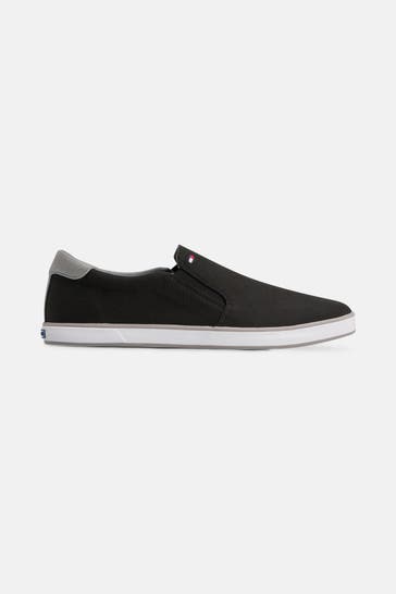 TOMMY HILFIGER Slip On Sneaker schwarz