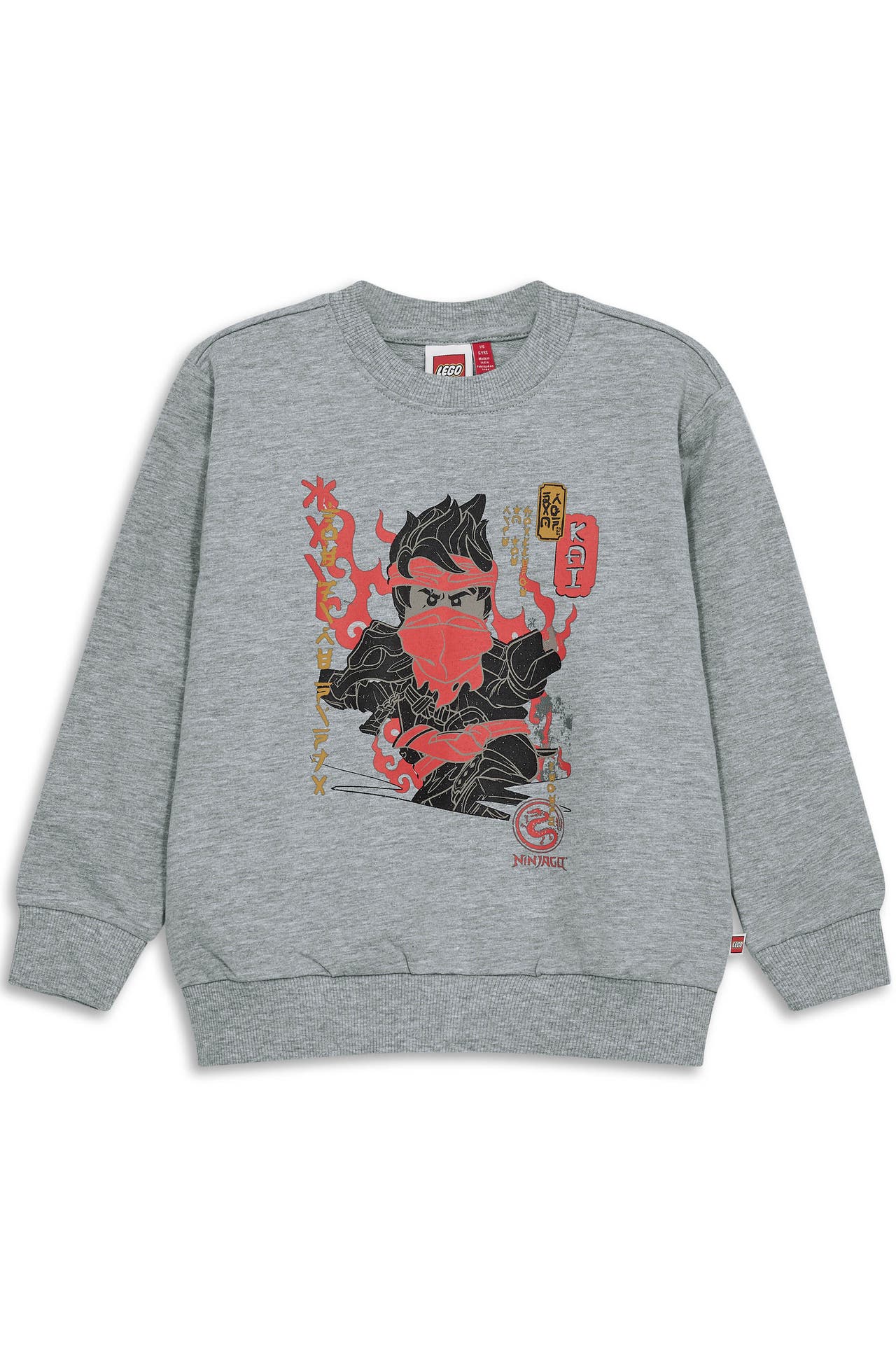 LEGO WEAR Sweatshirt hellgrau meliert, Bild 1