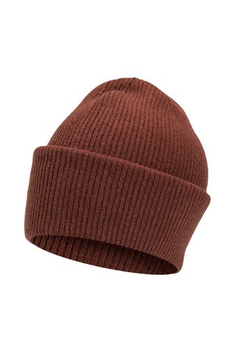 GANT Strickmütze rotbraun