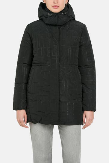 DESIGUAL Steppjacke schwarz
