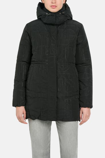 DESIGUAL - Steppjacke schwarz