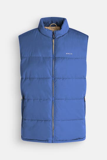 NEW ZEALAND AUCKLAND Steppweste blau