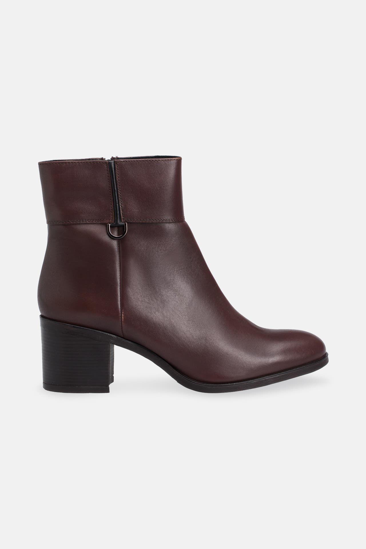 GEOX Leder-Stiefeletten 'New Asheel' dunkelbraun, Bild 1