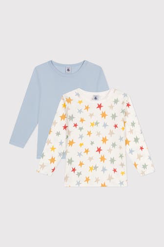 PETIT BATEAU 2er-Pack Longsleeves mehrfarbig