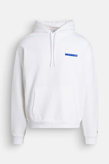 LACOSTE Hoodie weiß