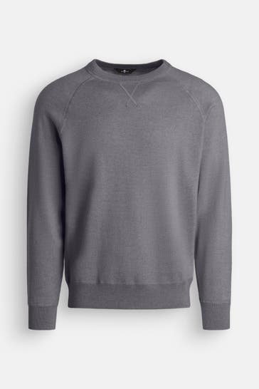 7 FOR ALL MANKIND Stricksweater graublau