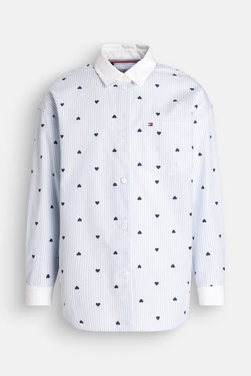 TOMMY HILFIGER Bluse gemustert