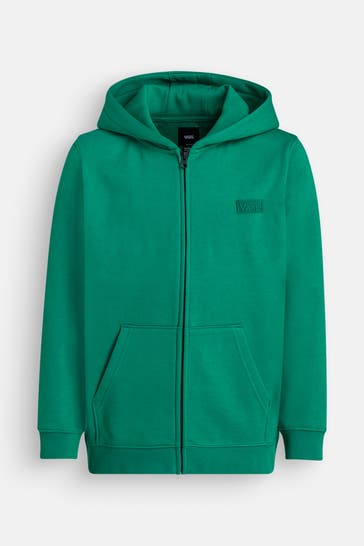 VANS Sweatjacke 'Core Basic II' dunkelgrün