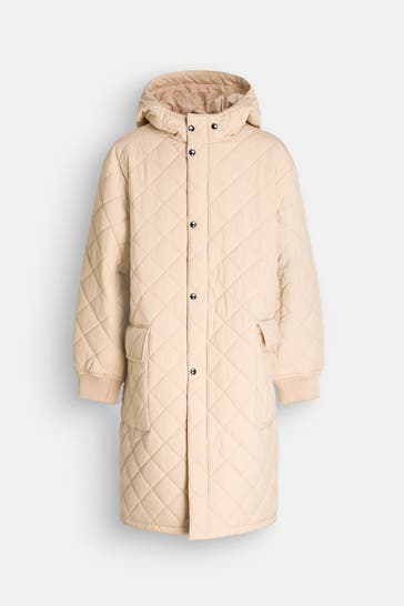 EMPORIO ARMANI Light-Steppmantel beige