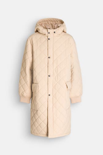 EMPORIO ARMANI Light-Steppmantel beige