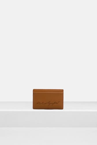 KARL LAGERFELD Kartenetui cognac