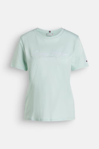 TOMMY HILFIGER T-Shirt aqua
