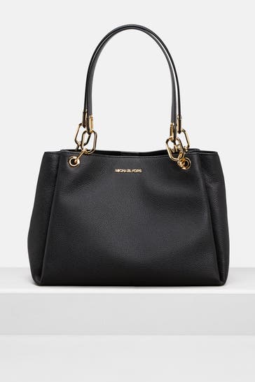 MICHAEL MICHAEL KORS Schultertasche 'Trisha' schwarz