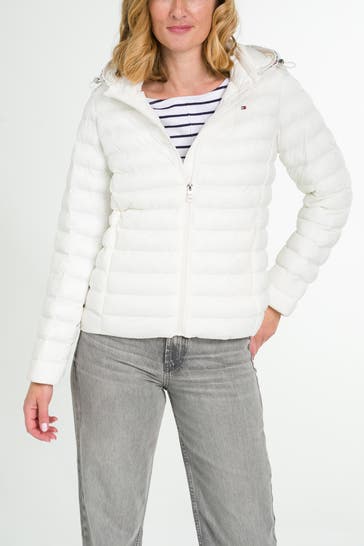 TOMMY HILFIGER Light-Steppjacke ecru