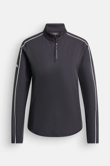 J.LINDEBERG SPORTSWEAR Midlayer 'Adiola' schwarz