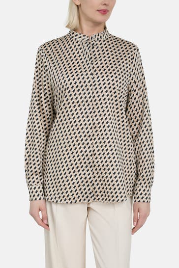 MARC O'POLO Casual-Bluse gemustert