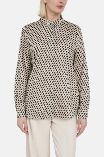 MARC O'POLO Casual-Bluse gemustert