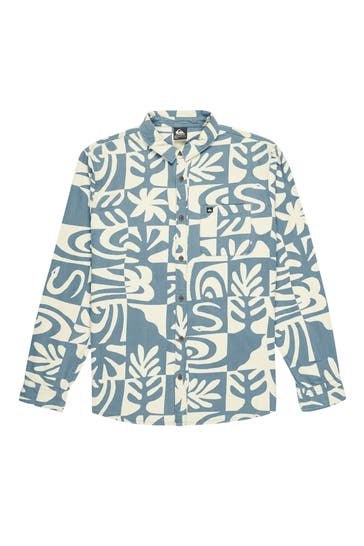 QUIKSILVER Overshirt gemustert