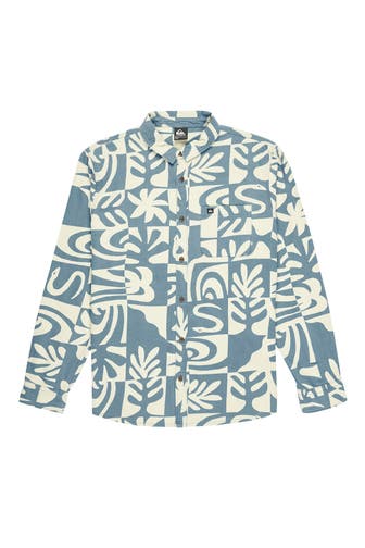 QUIKSILVER Overshirt gemustert