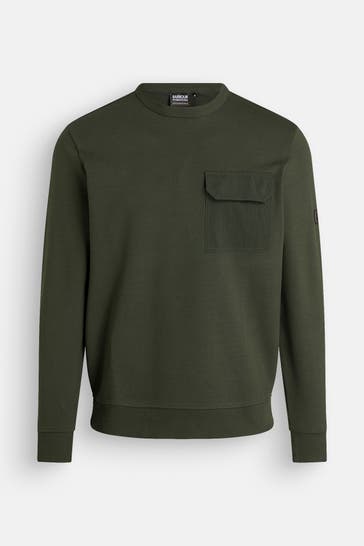 BARBOUR INTERNATIONAL Sweatshirt waldgrün