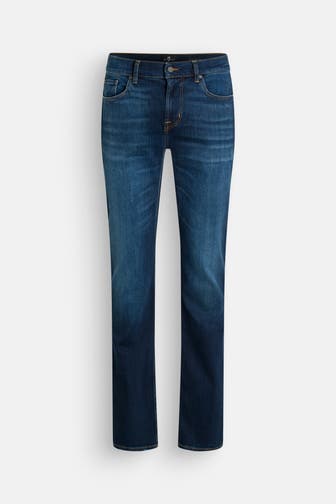 7 FOR ALL MANKIND Jeans dunkelblau straight