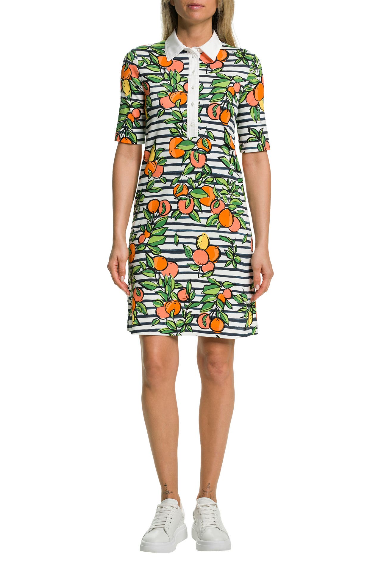 MARC CAIN Polokleid gemustert , Bild 1