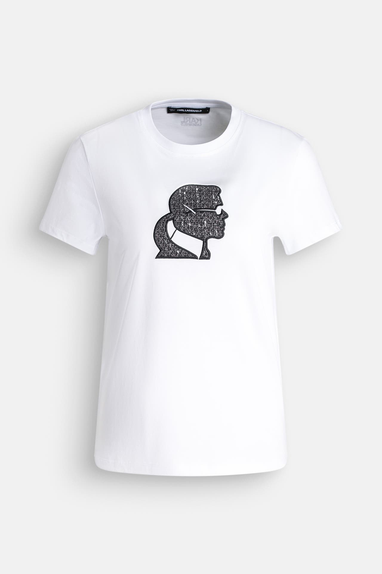 KARL LAGERFELD T-Shirt weiß, Bild 1