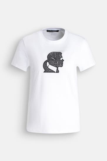 KARL LAGERFELD T-Shirt weiß