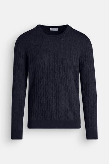 SAND COPENHAGEN Strickpullover nachtblau