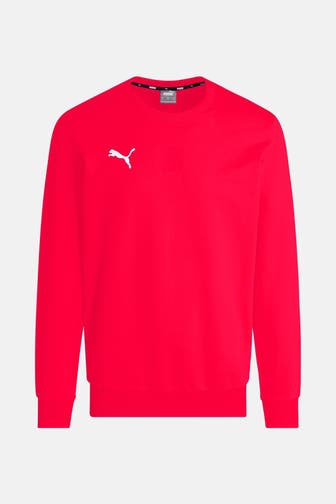 PUMA Sweatshirt 'teamGoal' rot