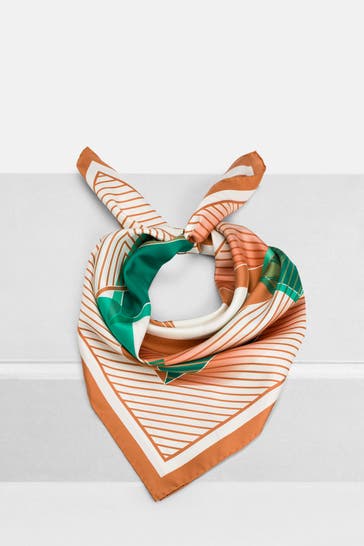 MCM Seidentuch gemustert