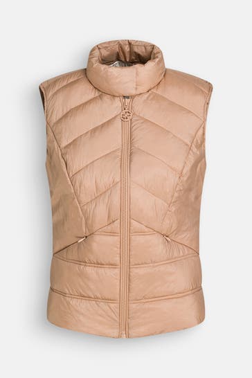 GUESS Steppweste hellbraun