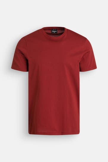 STRELLSON T-Shirt ziegelrot