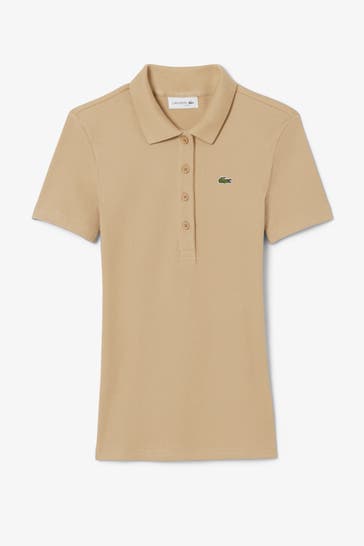 LACOSTE Polo-Shirt beige