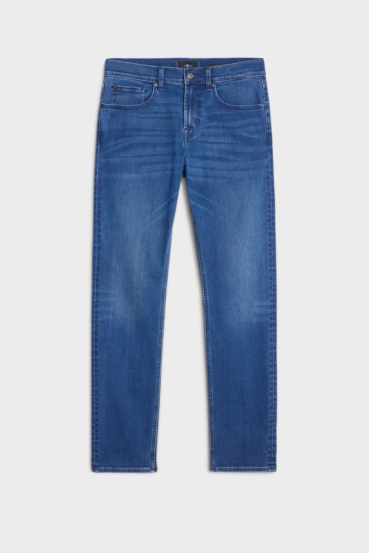 7 FOR ALL MANKIND Jeans blau straight, Bild 1