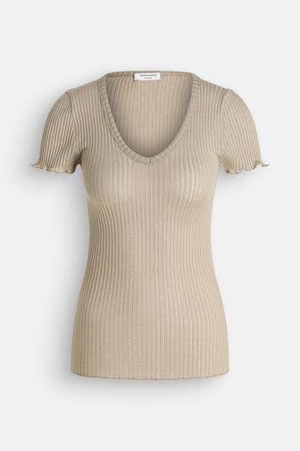 ROSEMUNDE Seidenmix-Shirt 'Belize' graugrün
