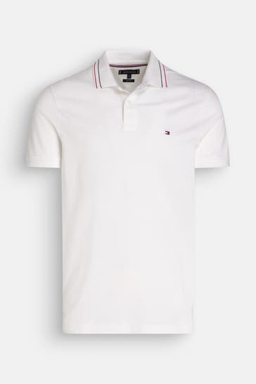 TOMMY HILFIGER Polo-Shirt weiß