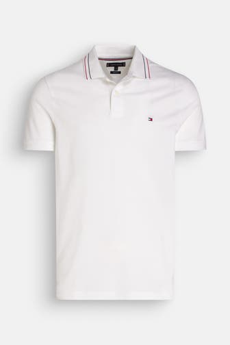 TOMMY HILFIGER Polo-Shirt weiß